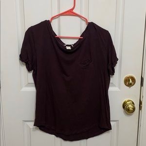 HM Burgundy Basic Tee